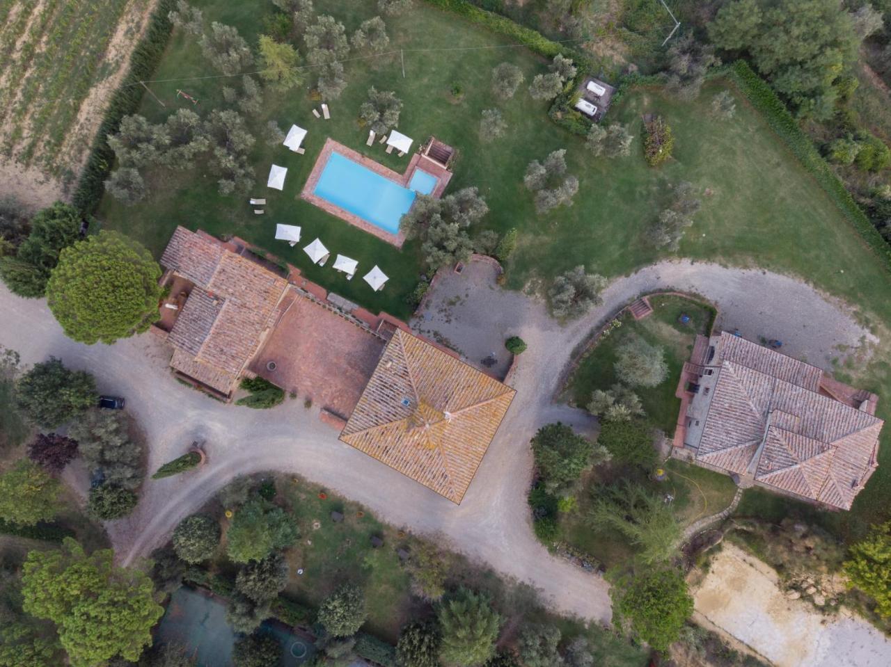 בית הארחה Tavarnelle Val di Pesa 	Fattoria Querceto מראה חיצוני תמונה
